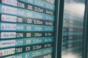 flight schedule time